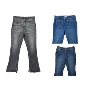 Women's Mixed Lot Of 3 Jeans Size 14 Loft Express M Jeans by Maurices Boot